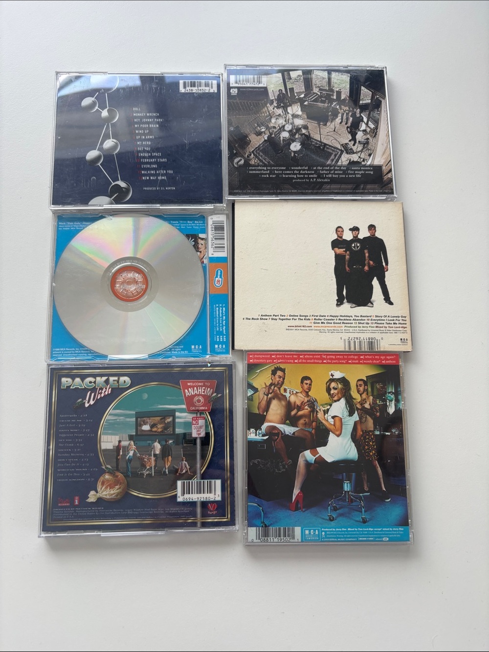 90s pop rock CD Collection – blink 182, no doubt, everclear, foo fighters - Picture 2 of 4